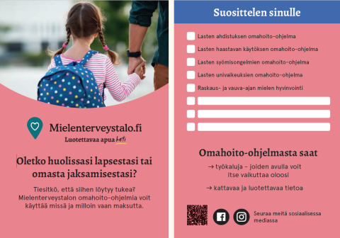 Materiaalipankki | Mielenterveystalo.fi