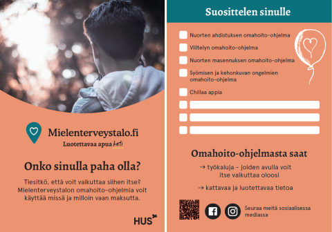 Materiaalipankki | Mielenterveystalo.fi